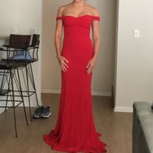 Reformation Gardner Dress Cherry Size 6 Never Worn